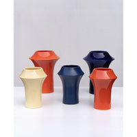 Bernd & Hilla - small vase - tangerine orange