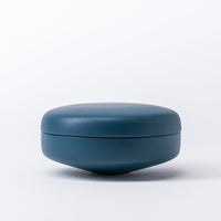 Alev Ebüzziyia Siesbye - Alev - lågkrukke 01 - large - mallard blue