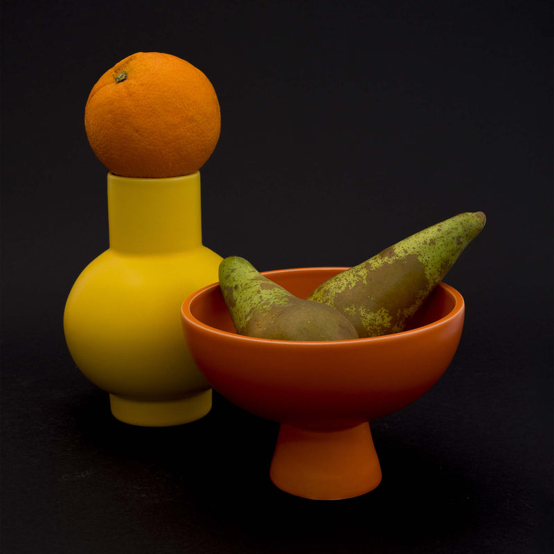 raawii Nicholai Wiig-Hansen - Strøm - skål - small Bowl vibrant orange