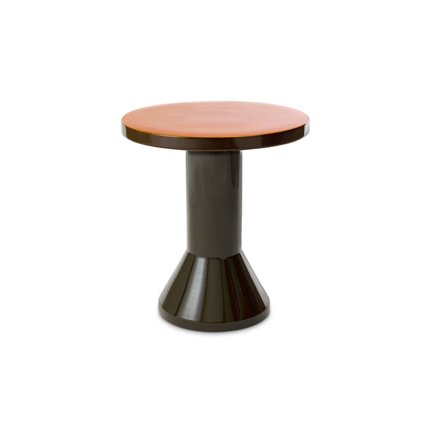 raawii Companion Table Cuban rum / wetland green