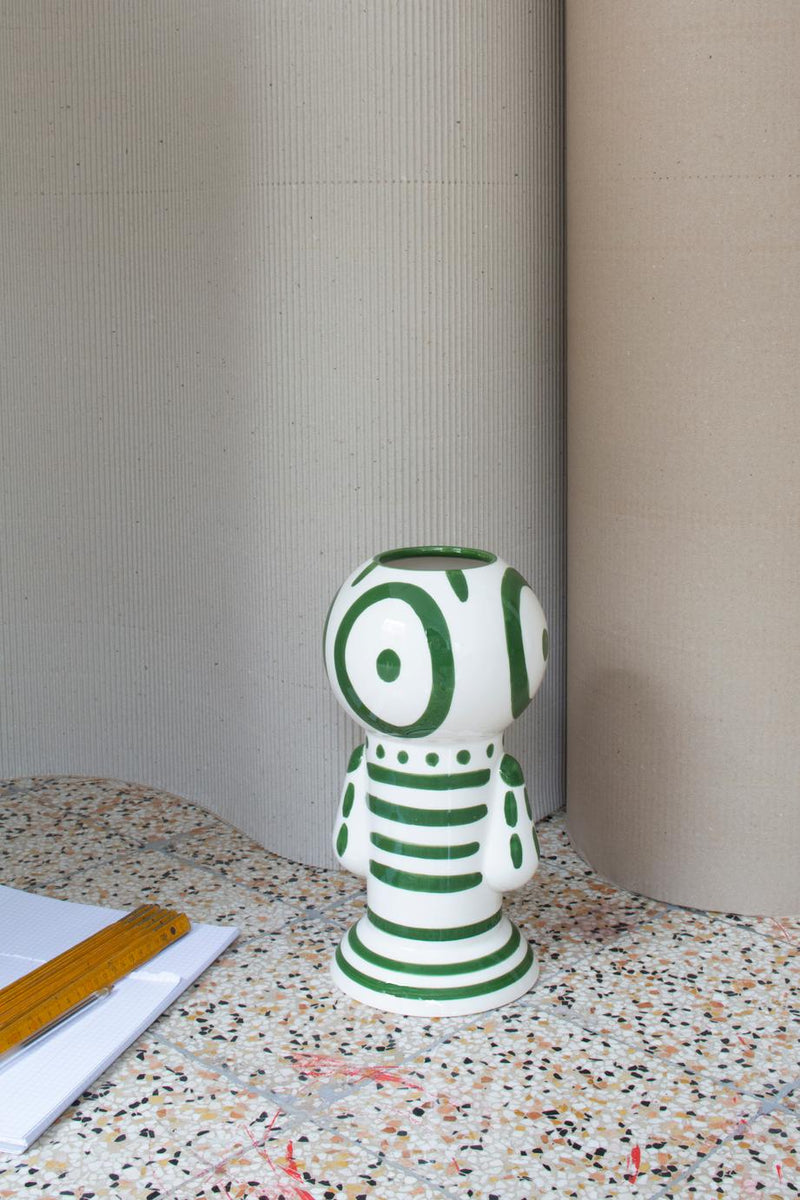 raawii Souhaib Ghanmi - Dummy - vase - onesize Vase Dark green