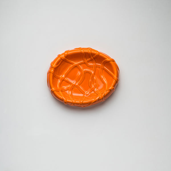 raawii Michael Kvium - Jam - fad centrepiece persimmon orange