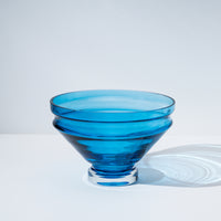 Nicholai Wiig-Hansen - Relæ - glasskål - large - aquamarine blue