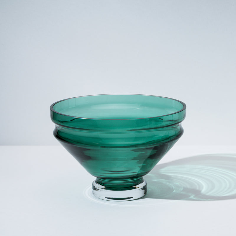 raawii Nicholai Wiig-Hansen - Relæ - glasskål - large Bowl bristol green