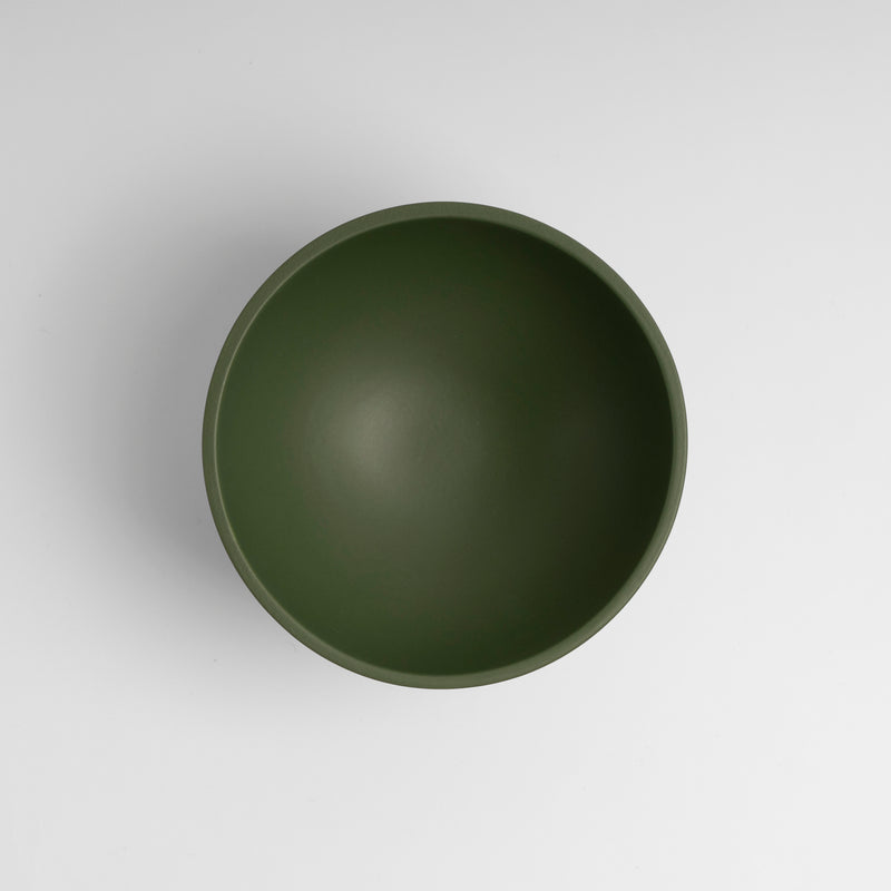 raawii Nicholai Wiig-Hansen - Strøm - medium skål Bowl deep green